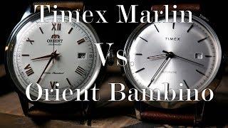 Timex Marlin Automatic Vs. Orient Bambino (TW2T22700ZV Vs. AC00008W0)