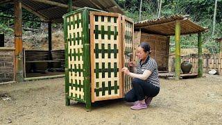 How to Make a Bamboo Wardrobe - Live with nature | Lý Thị Phương