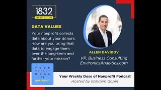 Data And Your Nonprofit with Allen Davidov