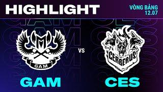 HIGHLIGHT | GAM vs CES | VCS 2024 MÙA HÈ | Tuần 3 | 12.07.2024