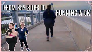 From 352.8 lbs to running a 5k, this is my couch to 5K race story | April Lauren Weigh In Wednesday