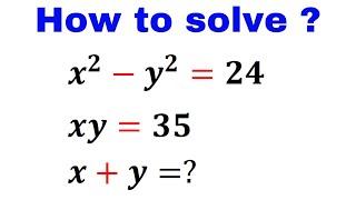 Math Olympiad: How to Solve a System of Simultaneous Equations | Algebra Identities: Tricks to Know