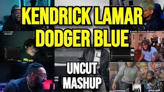 Kendrick Lamar - dodger blue - UNCUT REACTION MASHUP