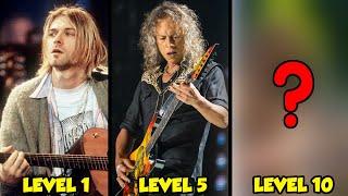 10 Levels Of Iconic Guitar Heroes (From Amateur To GOD-LEVEL)
