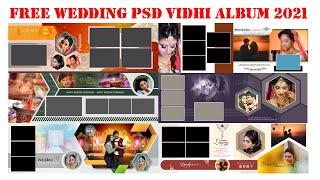 Free Wedding PSD VIDHI ALBUM 2021