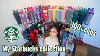 MY ENTIRE STARBUCKS CUP COLLECTION 2022 !! **OVER 100 CUPS**