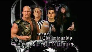 Story of Stone Cold vs. The Undertaker | Over The Edge 1999