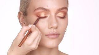 How To Make Blue Eyes POP With Copper Eyeshadow & Metallic Eyeliner | Charlotte Tilbury