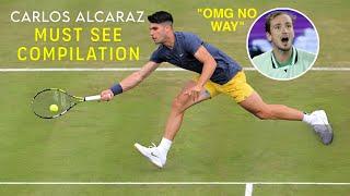 Carlos Alcaraz Must See Compilation • Magnificent Points - 1080P HD • Tennis Fedose