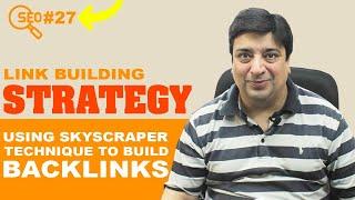 Backlinking SEO strategy | Create Link Building using the SkyScraper technique