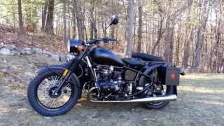 Ural Retro M70 All-Black Custom from Ural of New England, Boxborough MA