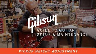 How To Adjust The Height of Your Guitar Pickups