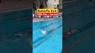 How to Swim Butterfly Better (Improvement Techniques)#shorts #swim #viralvideo