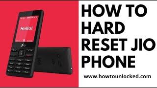 How to format jio mobile