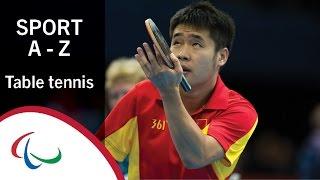 Paralympic Sports A-Z: Table Tennis