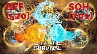 Reservoir Raid Clash: BFF[520] vs SOH[701]  - State of Survival