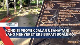 Begini Kondisi Proyek Jalan Usaha Tani yang Menyeret Eks Bupati Boalemo Jadi Tersangka