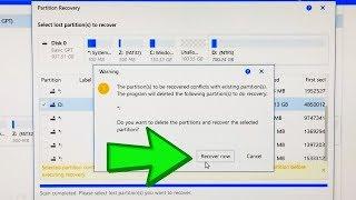 How to Recover Lost Deleted Partition in Windows (Complete Tutorial)