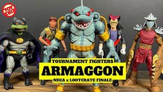 2022 ARMAGGON THE FUTURE SHARK | TMNT Tournament Fighters SNES | NECA x Lootcrate FINALE