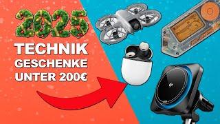 Die BESTEN Technik-Geschenke 2024 unter 200 EURO!