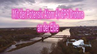 Elbe vor dem Hochwasser mit der Drohne in #magdeburg #potensicatom