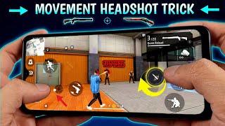 New Movement Headshot + One Tap Trick [ Handcam ] New Headshot Setting Free Fire "