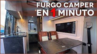 CAMPER EN 1 MINUTO - MAN TGE 4x4 || Esta furgo lo tiene todo