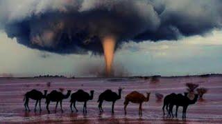 Apocalypse in Saudi Arabia  Tornado Hits Desert