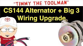 CS144 Alternator + Big 3 Wiring Upgrade
