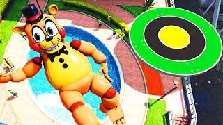 GTA 5 TOY FREDDY Trampoline Jumps Fails Ragdolls Euphoria Physics #13