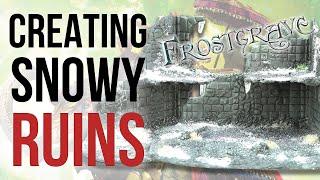 Constructing Frostgrave ruins