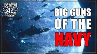 Capital Ships Of The UEE Navy | Squadron 42 Lore