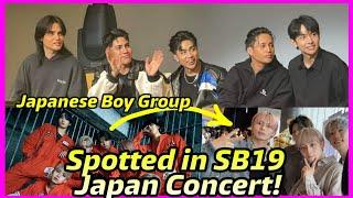 SPOTTED! Japanese Hip Hop Boy Group in SB19 Pagtatag World Tour Japan!