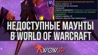 Уникальные и недоступные маунты в WoW #1