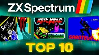 Top 10 Best 2D Arcade Adventure Games for ZX Spectrum