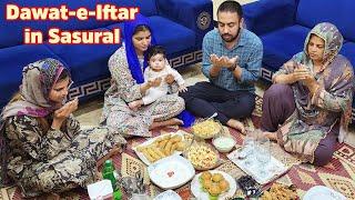 Dawat-e-Iftar in Sasural | Itne Maze Ke Khane Dekh Ke Pani Agya