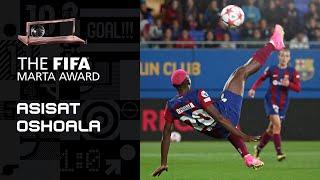 Asisat Oshoala | Barcelona v Benfica | FIFA Marta Award 2024 Nominee