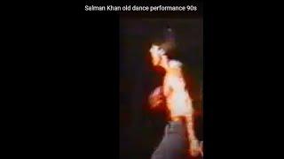 Salman Khan old dance performance 90s