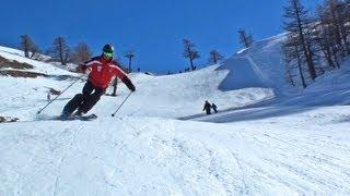 BARDONECCHIA esquí alpino / Descenso Alpes italianos / Ski Italy / Skiing Italian Alps / Italia HD