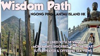 How to get to 'Wisdom Path' from Big Buddha/ Complete guide /Exploring NgongPing Lantau Hk