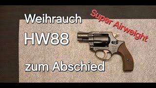 Weihrauch HW 88 - Produktion eingestellt - Review zum Abschied / Schreckschuss Revolver 9mm RK