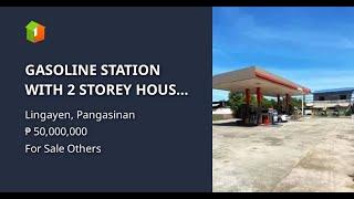 GASOLINE STATION WITH 2 STOREY HOUSE BDLG