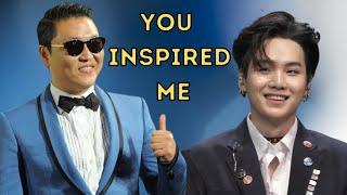 BTS's Suga Inspired PSY to Release Music Again [That That Collab]