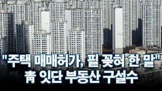 "주택 매매허가, 필 꽂혀 한 말"…청와대 잇단 부동산 구설수 [포커스]