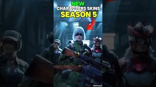  NEW Character Skins In SEASON 5 COD MOBILE 2025 #shorts #trending #codm