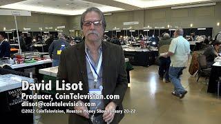 CoinTelevision: Amazing Numismatic Walkabout at the Greater Houston Money Show 2022 with David Lisot