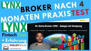 Lynx Broker - 4 Monate Test + Erfahrung als Echtgelddepot Nebenwerte Europa