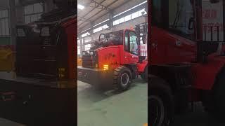 The Factory of Kaida|Kaystar four wheel drive forklift|KDJY35 is ready|3.5T #4x4 #factory #forklift