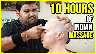 10 HOURS of the BEST ASMR BARBER INDIAN MASSAGE  SLEEP THROUGH THE NIGHT 