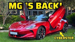 MG is back in Mzansi with THREE New Cars! The Cyberster, HS and ZS